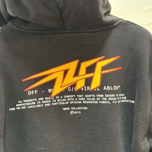 Off-White men’s black hoodie